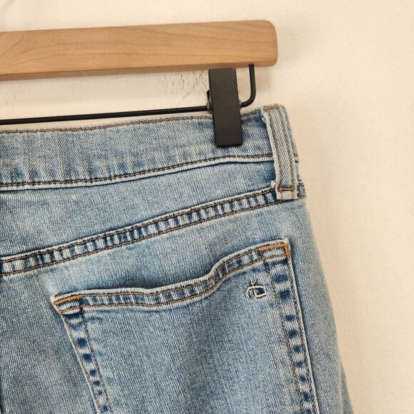 Rag & Bone Dre Capri Light Wash Skinny Jeans Denim Crop Women's 24 - Picture 5 of 12